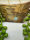 Larimar Pendant Necklace